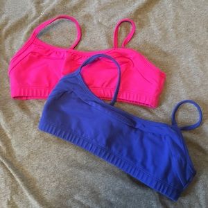American Apparel sport bra set